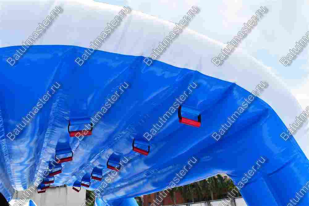 Коммерческий аквапарк на воде «Улыбка моря» 37×32×4 м