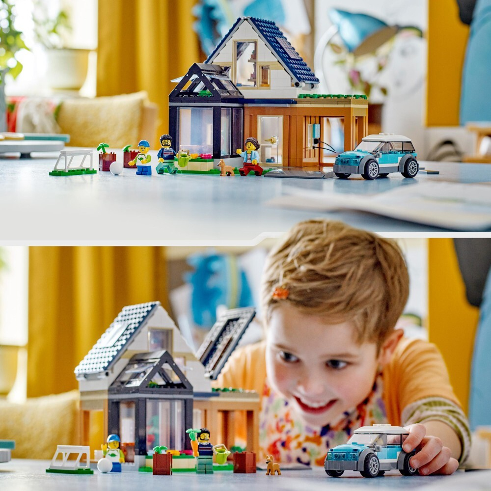 LEGO City — Семейный дом и электромобиль 60398