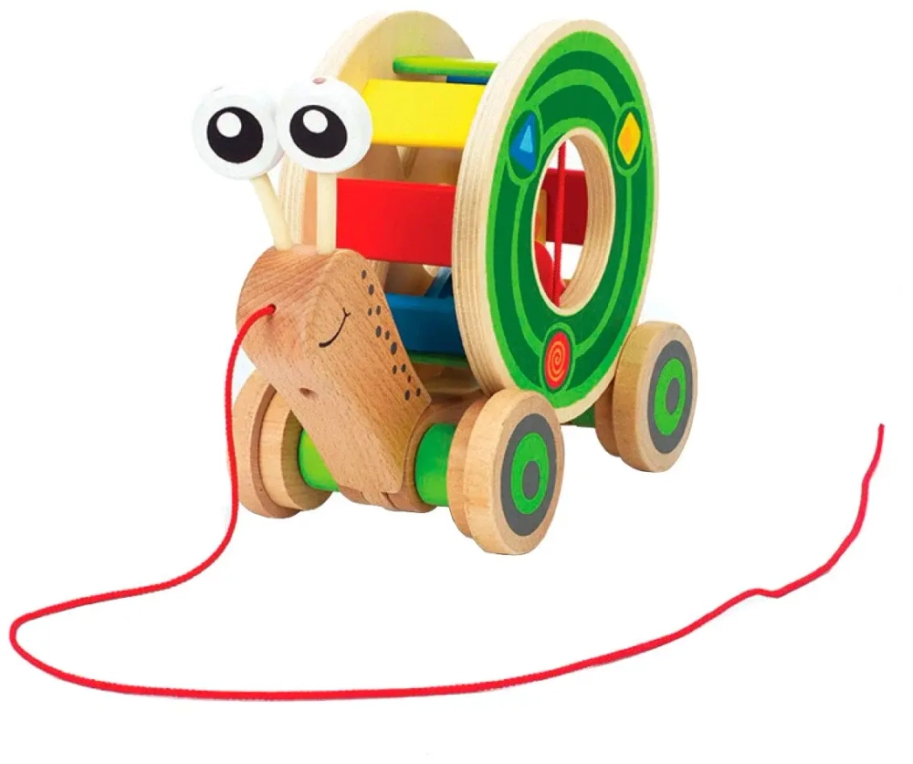 Игрушка каталка Улитка