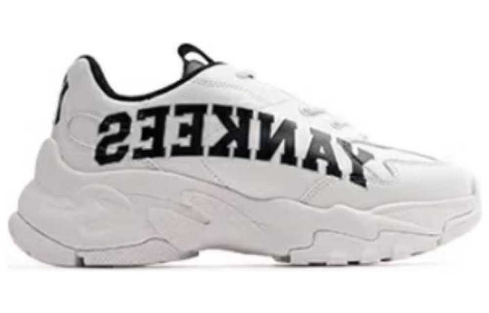 MLB Big Ball Chunky thick-soled increased fashion shock absorption wear-resistant low-cut life casual shoes for men and women the same style