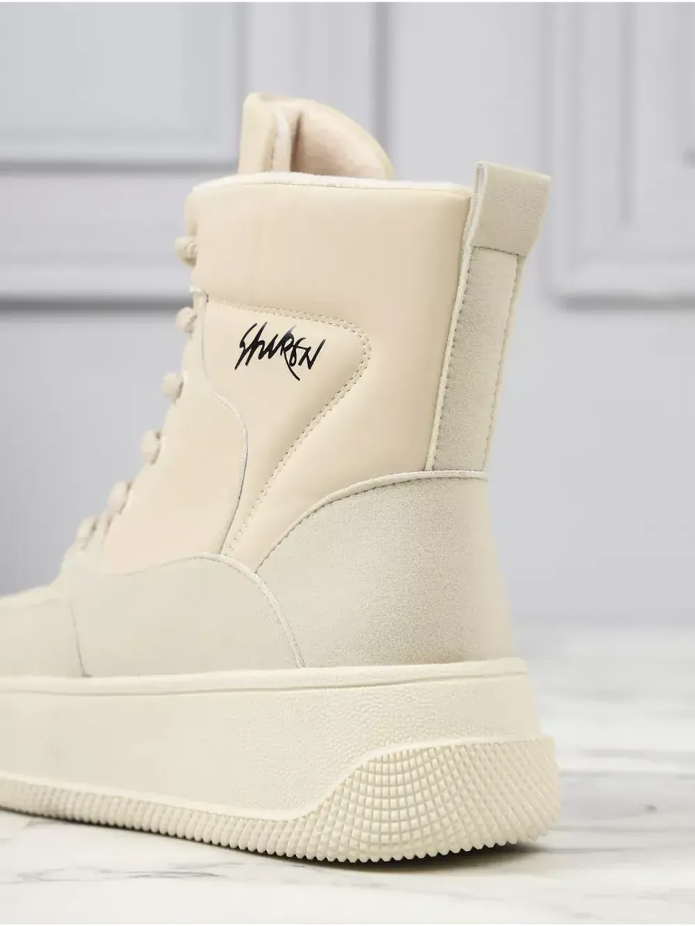 Дутики зимние на платформе