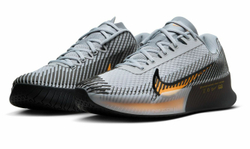 Мужские кроссовки теннисные Nike Zoom Vapor 11 - wolf grey/laser orange/black