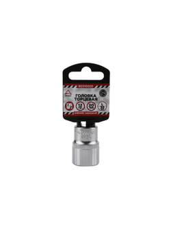 Головка 1/2" 12-и гр. 20 мм L=38 мм, ARNEZI R0310020