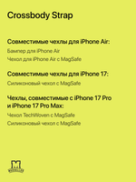 Crossbody Strap (Ремешок через плечо) MosSeller для Apple iPhone, Неоновый желтый