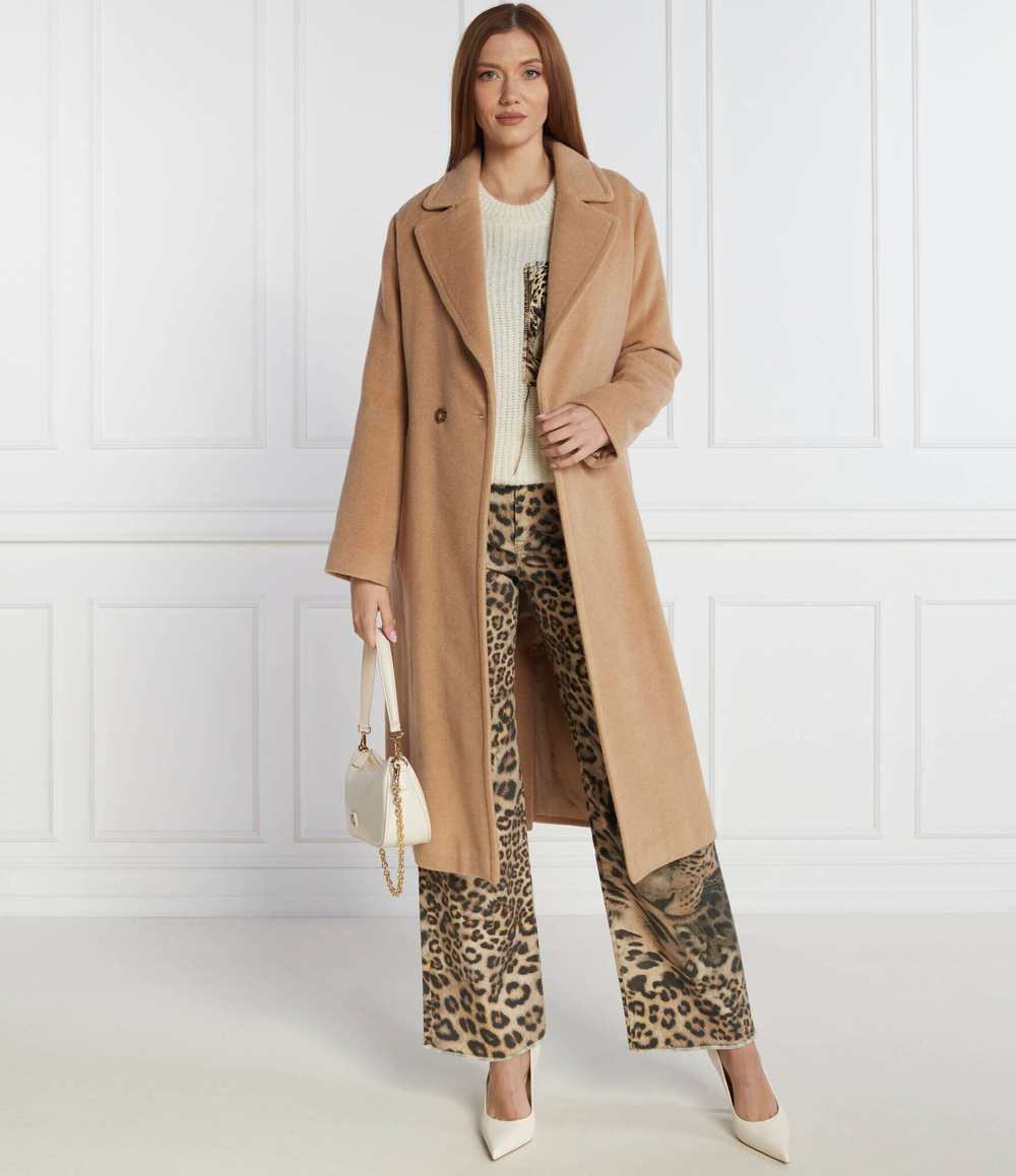 Хлопковое пальто Marc Cain - песочный(VA 11.01 W10)