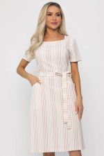 Платье Европейский шик (бежевое) П13752-19М LT Collection