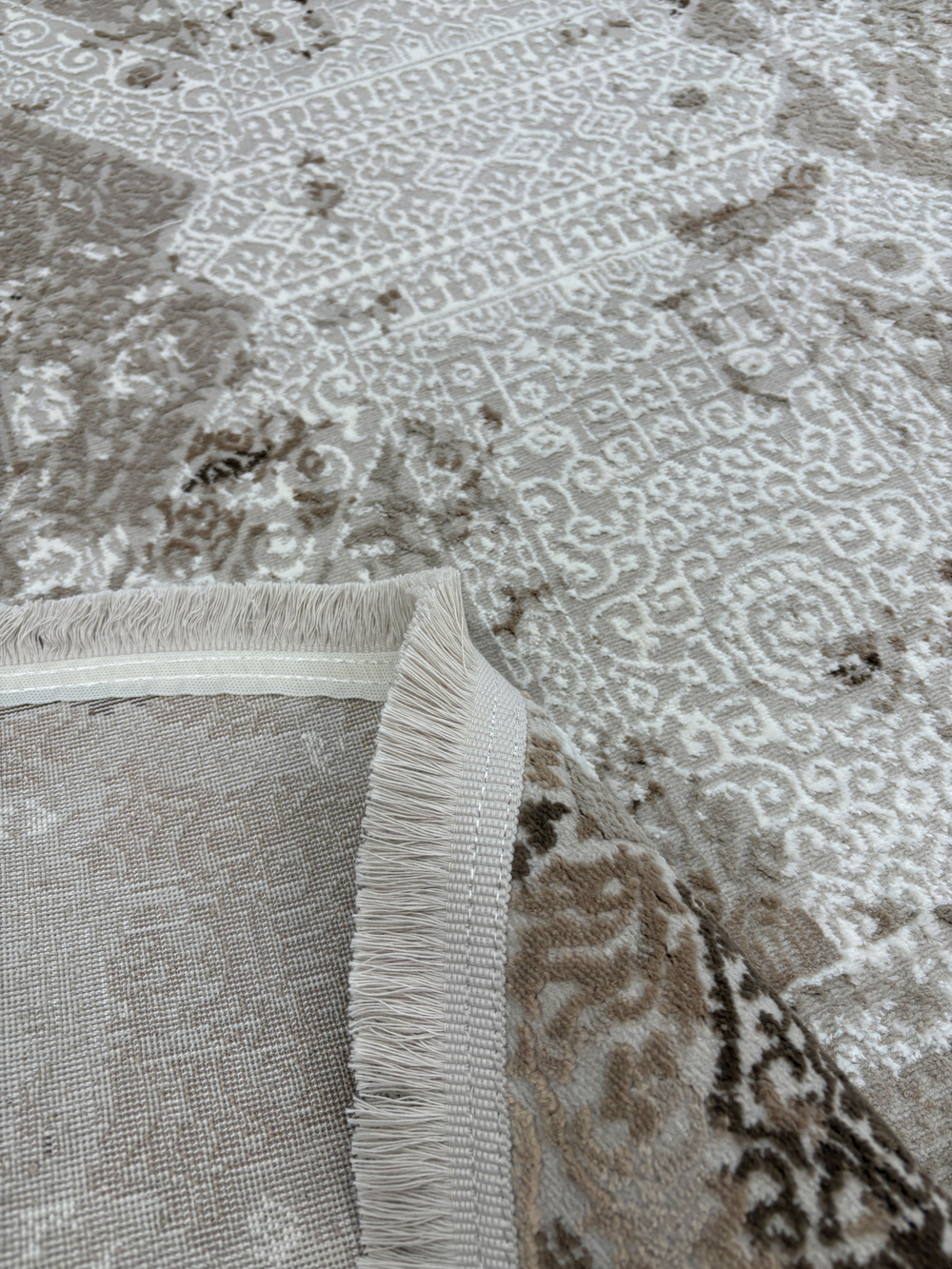 Ковер Sanat Viscon 36950A Beige/Braun Овал