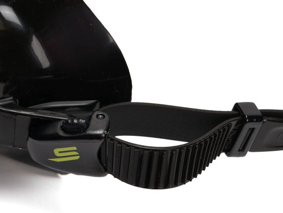 Маска Salvimar Morpheus Антифог черный/зеленый