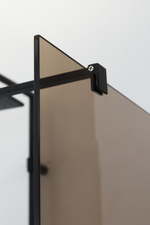 Душевая перегородка LIBERTA-L-1-100-BR-NERO