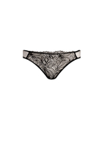 Кружевные стринги Calvin Klein Underwear - черный(000QF7352E)