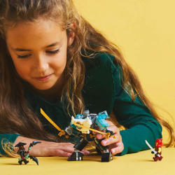 Конструктор LEGO Ninjago 71827 Боевой бронированный мех Зейна арт. 71827 92 дет — фото 13
