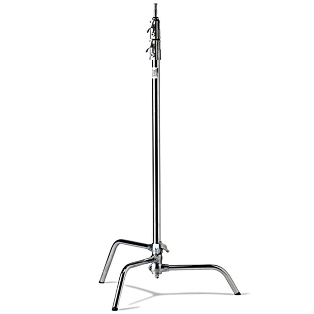 KUPO CS-40M 40” C-Stand w/sliding leg Silver. Си-стенд со скользящей ногой (134-323 см)