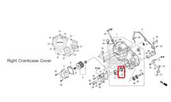 19217-P72-013. SEAL, MECHANICAL (coolant seal)