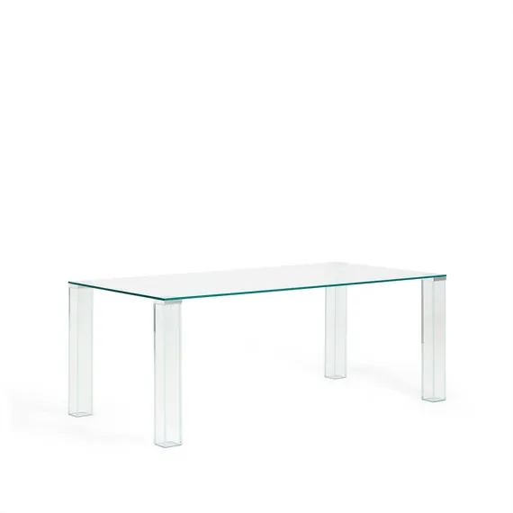Стол Adularia из прозрачного закаленного стекла 200 x 100 см