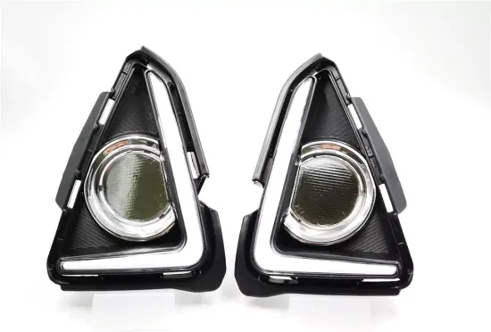 Дневные ходовые огни Тойота Рав 4 2017-2019 V1 type