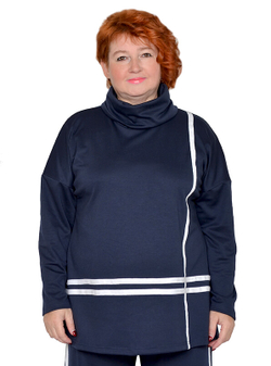 Туника Белая полоса