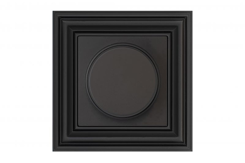 Светодиодный светорегулятор импульсный 8-105W черный матовый LIREGUS RETRO