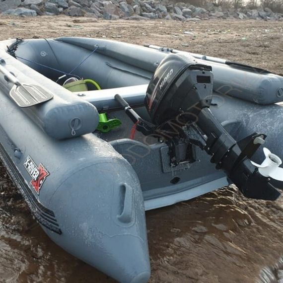 Надувная лодка X-River ROCKY 375 НДВД с фальшбортом