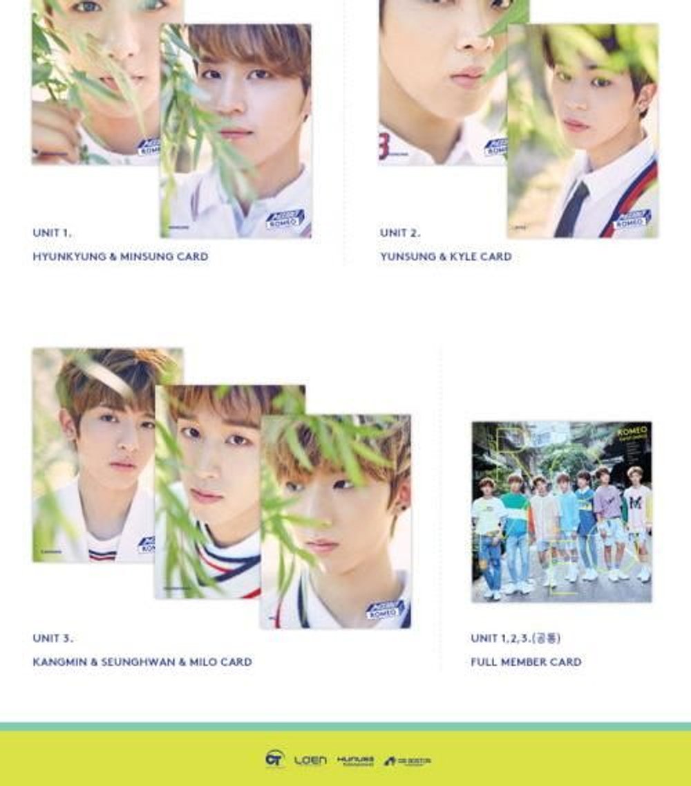 Альбом ROMEO - MIRO 3rd Mini Album YUNSUNG KYLE Edition