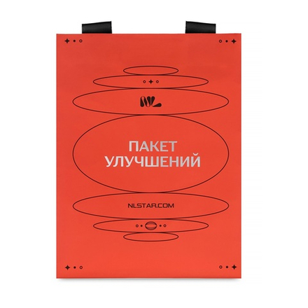 Пакет подарочный фольгированный, размер S