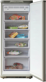 Морозильник Бирюса M646SN серый