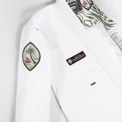 Кимоно MOYA BRAND GUAM ADULT белое