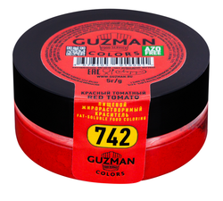 Краситель сухой жирорастворимый Красный томатный (613), GUZMAN, 100 г