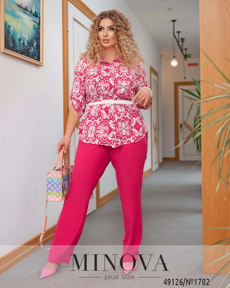 Костюм 1702-малиновый Minova