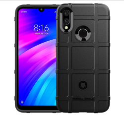 Чехол для Xiaomi Redmi 7 (Redmi Y3) цвет Black (черный), серия Armor от Caseport