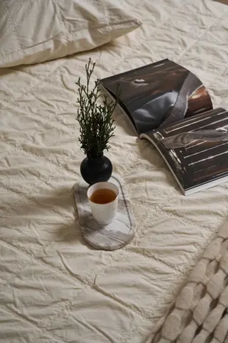 Покрывало Luxberry Кубу Экрю