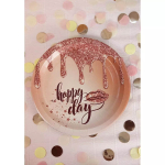 Тарелки "Happy Day" 23 см,6 шт