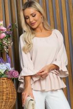 Блуза Эндрита (бежевая) Б13455-12М LT Collection