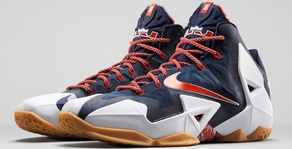 Кроссовки Nike Lebron 11 Independence Day