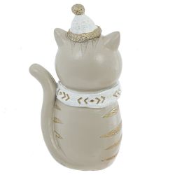 GAEM Фигурка декоративная "Кот", L9 W9 H18 см, 2в.