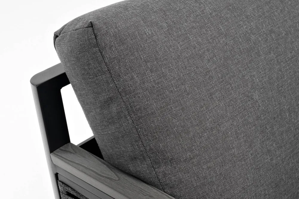 "Париж" модульная лаунж-зона садовая, цвет серый