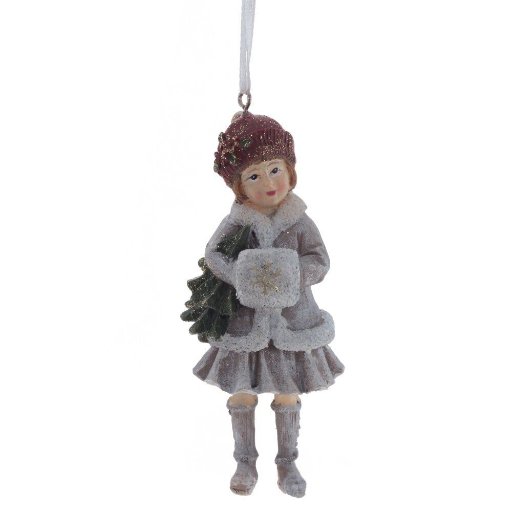 GAEM Изделие декоративное подвесное "Девочка/Мальчик", L5 W3 H12 см, 4в.