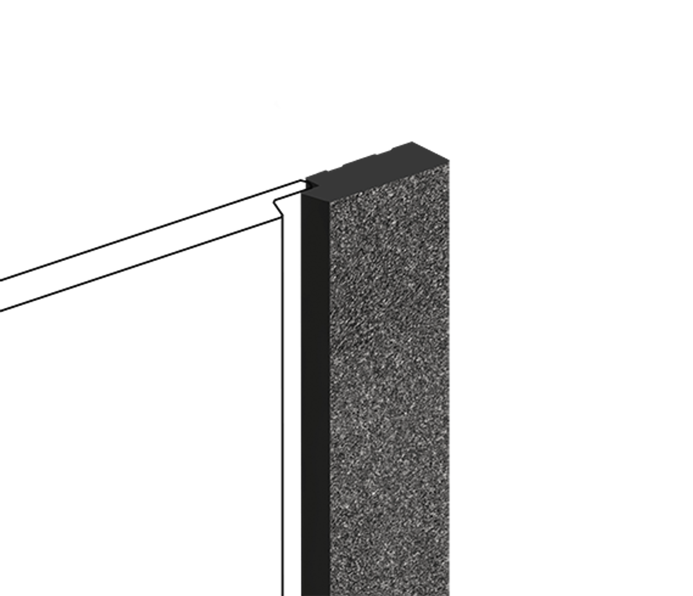 Финишный молдинг декорированный HiWood, 270x3,1 см