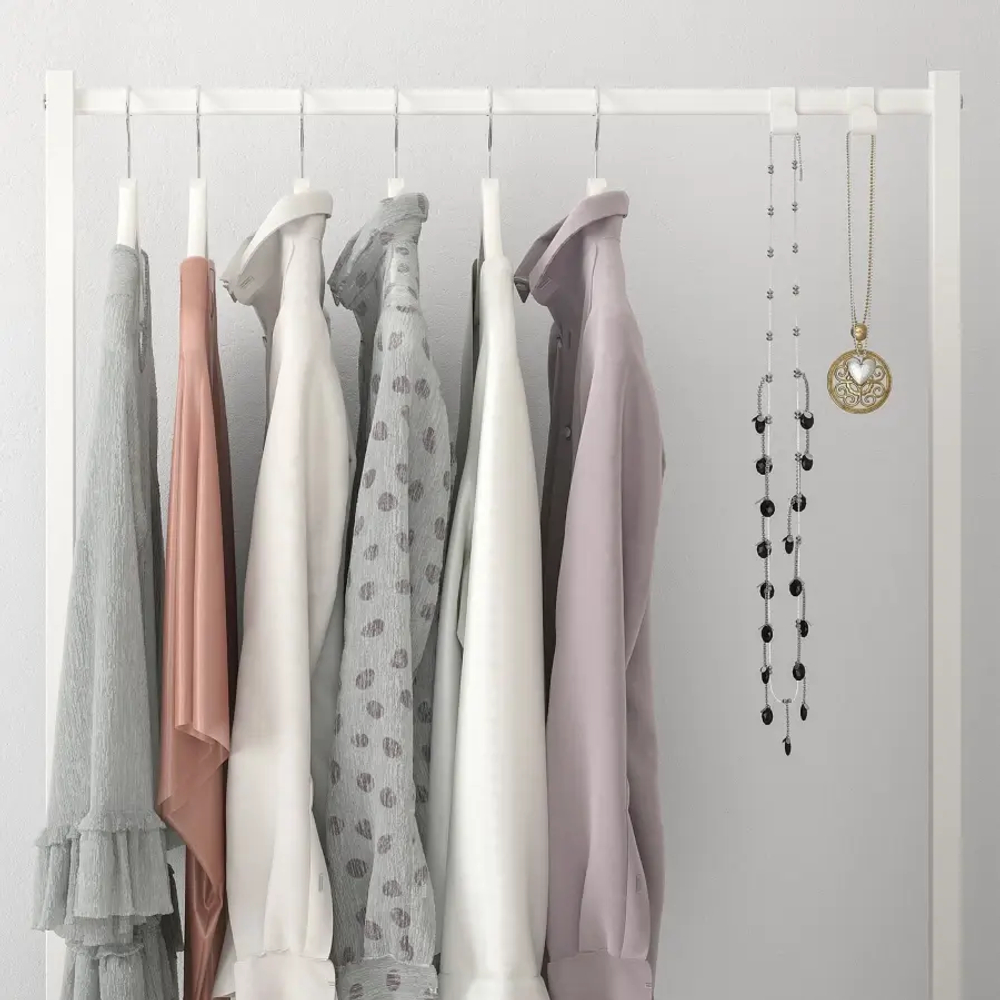 Комод - IKEA NORDLI/НОРДЛИ ИКЕА, 47х80х192 см, белый