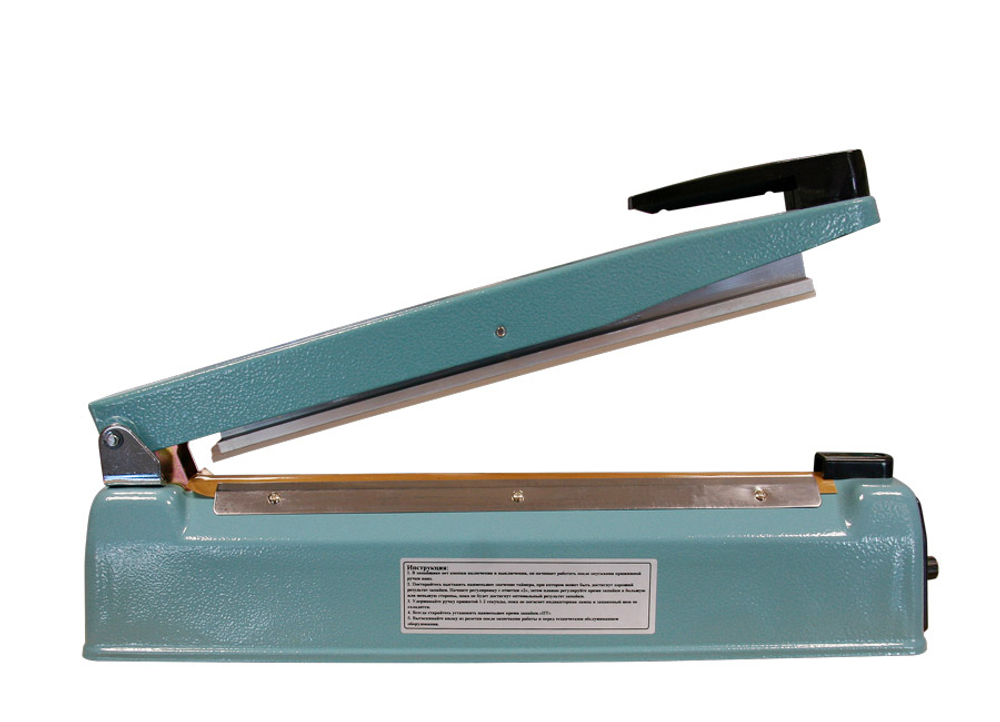 Ручной запайщик пакетов FS-300B (с проставлением даты) шов 8 мм