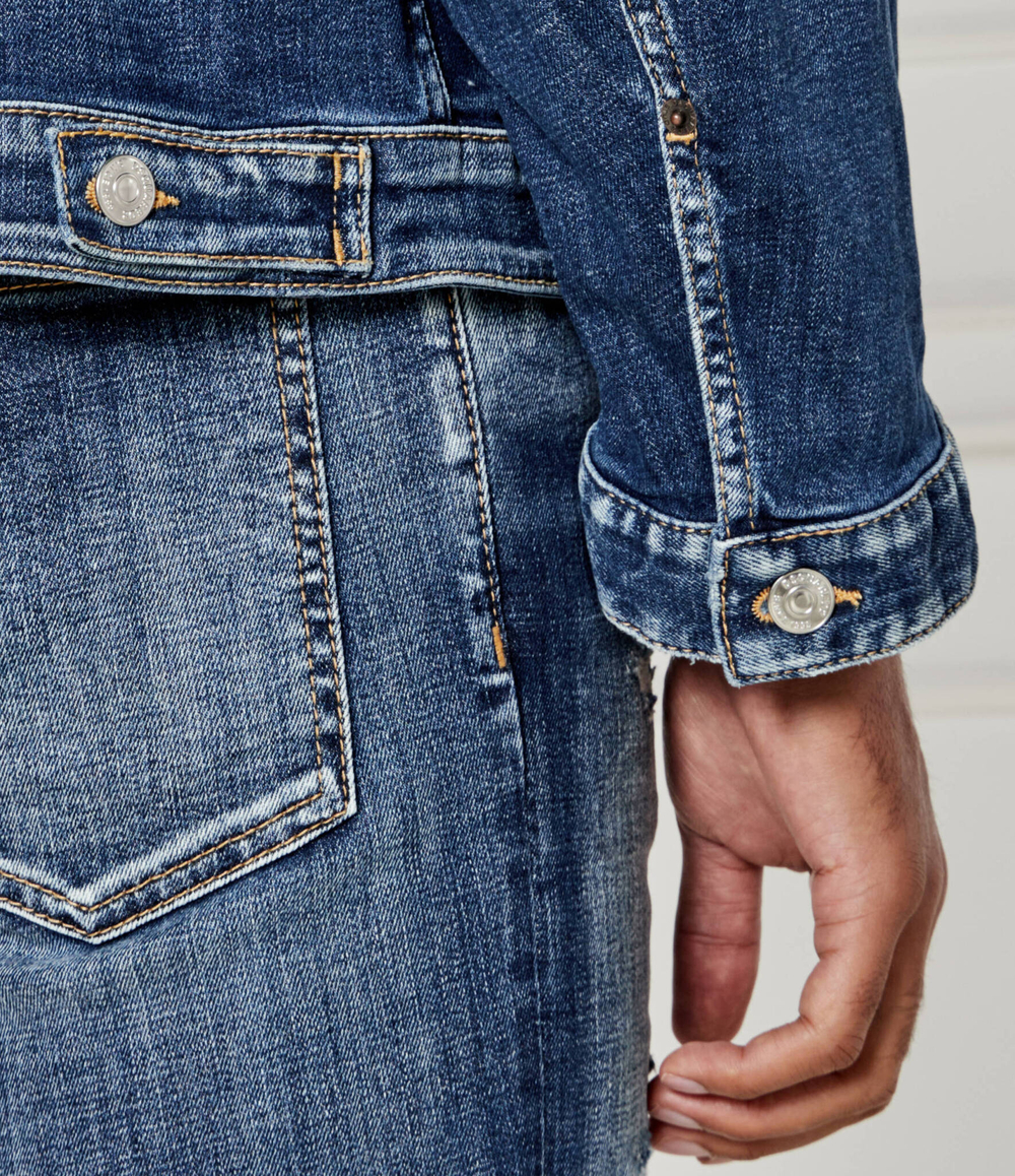 Джинсовая куртка Kaban Dsquared2 - голубой(S79AM0070 S30664)