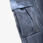 Купить Брюки Меч SS24 Cargo Garment Dyed синие Брюки Меч SS24 Cargo Garment Dyed синие