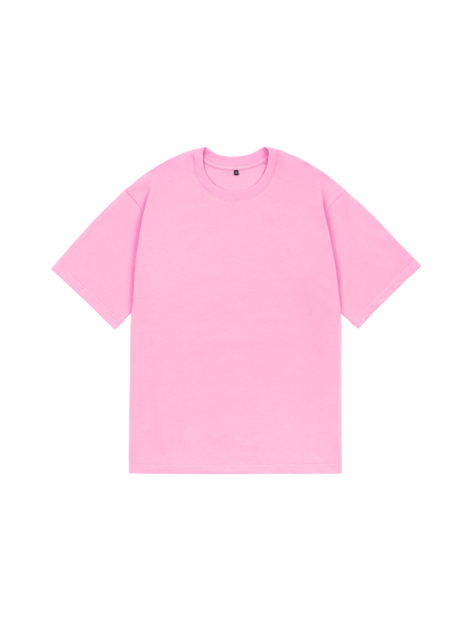 Футболка оверсайз (розовый) 190 г