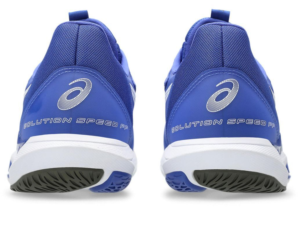 Мужские кроссовки теннисные Asics Solution Speed FF 3 - тёмно-кобальтовый/белый