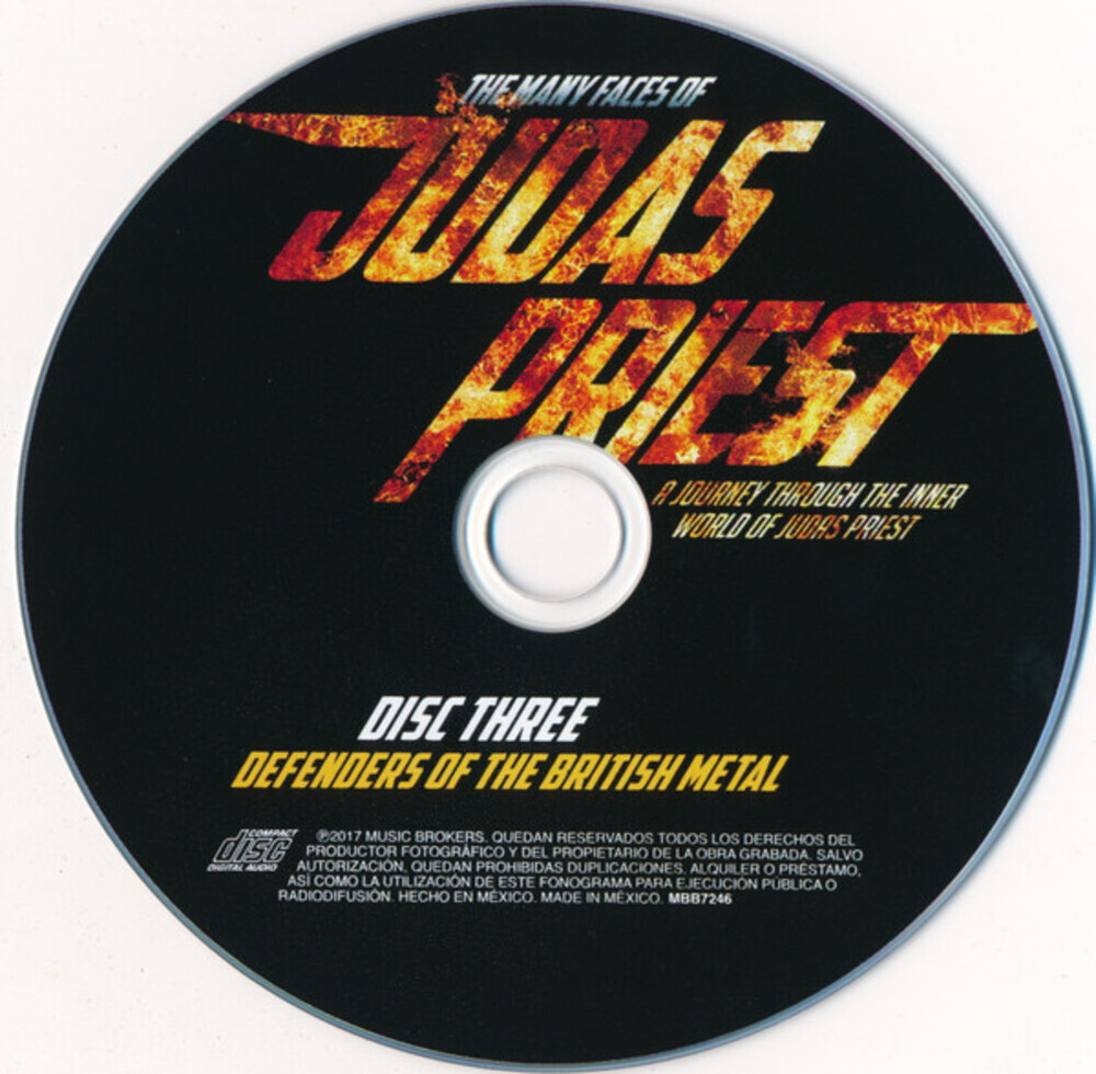 Сборник / The Many Faces Of Judas Priest — A Journey Through The Inner World Of Judas Priest (3CD)