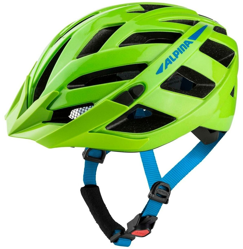 Велошлем Alpina Panoma 2.0 Green/Blue Gloss