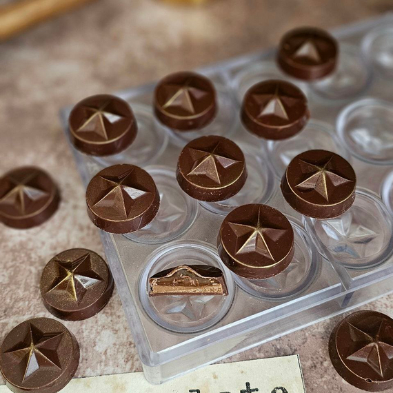 137 | Форма для шоколадных изделий &quot;Звездочка&quot; (275*135 мм)