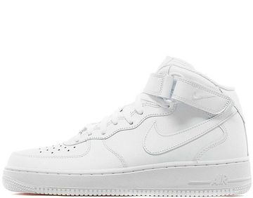 Кроссовки Nike Air Force 1 High White с мехом