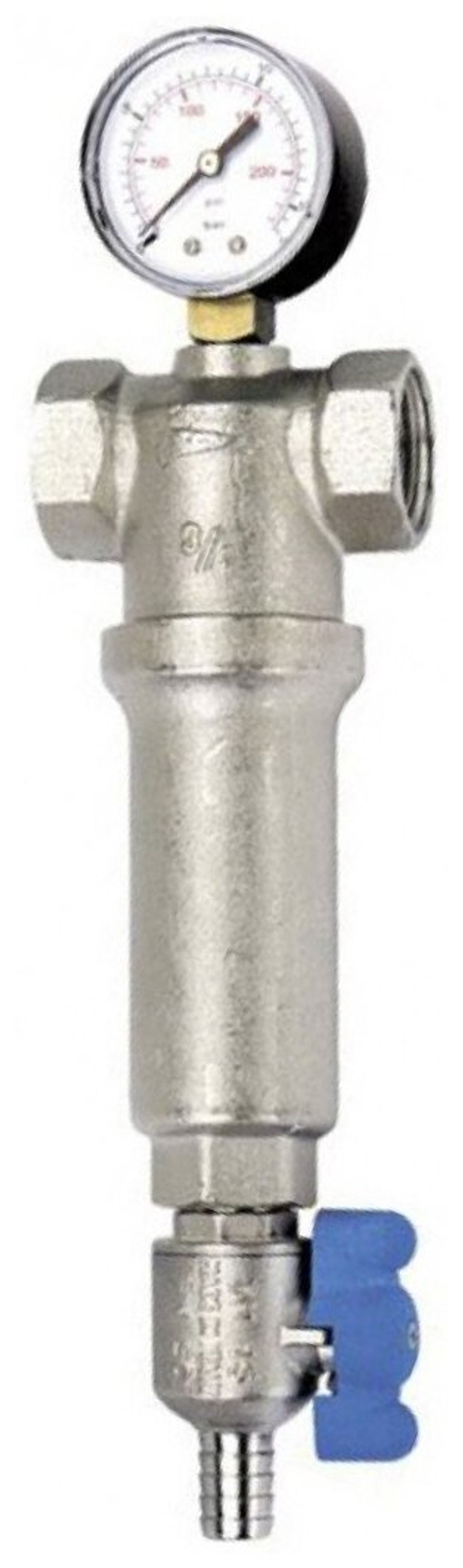 Фильтр промывной с манометром 1/2 RBM