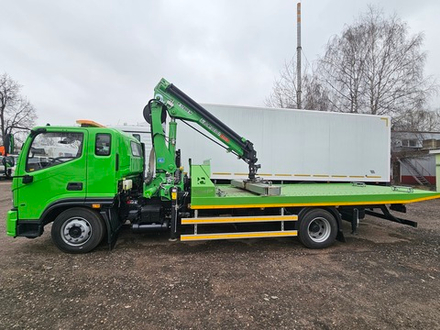 Foton S120 Эвакуатор с КМУ