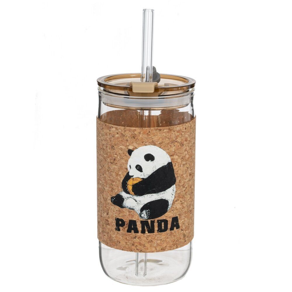 GAEM Бутылка с трубочкой, 410 мл, L7 W7 H15 см, 4в.